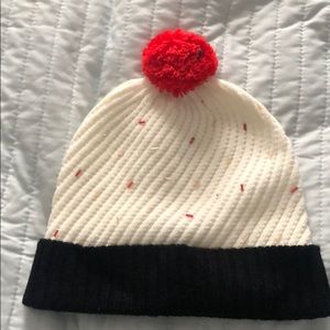 Kate Spade cupcake winter hat